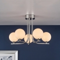 Där Lighting CRA5450-02 - Luster na tyči CRADLE 5xG9/25W/230V lesklý chróm
