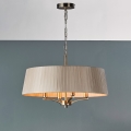 Där Lighting CRI0429 - Luster na reťazi CRISTIN 4xE14/40W/230V mosadz/taupe