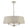 Där Lighting CRI0429 - Luster na reťazi CRISTIN 4xE14/40W/230V mosadz/taupe