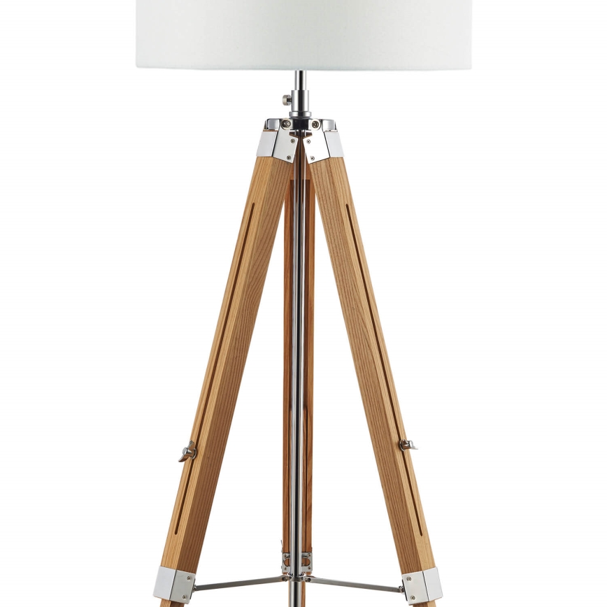 Där Lighting EAS4943 - Stojacia lampa EASEL 1xE27/60W/230V hnedá