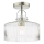 Där Lighting LEN4846 - Prisadený luster LENKA 1xE27/60W/230V matný chróm