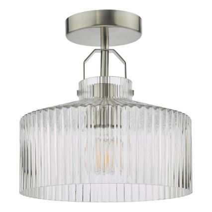 Där Lighting LEN4846 - Prisadený luster LENKA 1xE27/60W/230V matný chróm