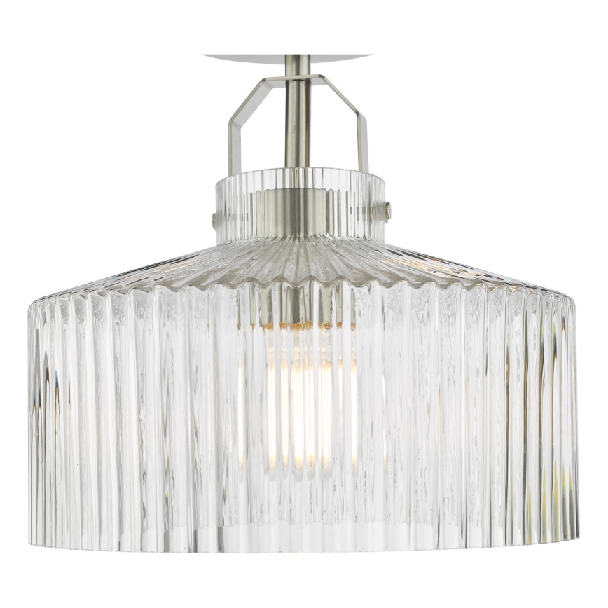 Där Lighting LEN4846 - Prisadený luster LENKA 1xE27/60W/230V matný chróm