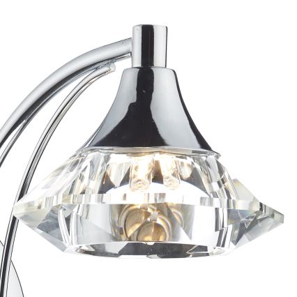 Där Lighting LUT0750 - Nástenné svietidlo LUTHER 1xG9/40W/230V lesklý chróm