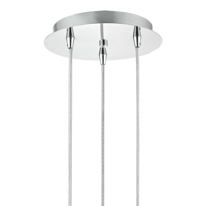 Där Lighting LYA0350 - Závesný luster na lanku LYALL 3xG9/40W/230V lesklý chróm