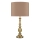 Där Lighting MAD4275 - Stolná lampa MADRID 1xE27/60W/230V hnedá/mosadz