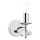 Där Lighting OLE0750 - Nástenné svietidlo OLEANA 1xE14/40W/230V lesklý chróm