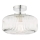 Där Lighting RIV5208 - Kúpeľňový prisadený luster RIVA 1xE27/60W/230V IP44 lesklý chróm