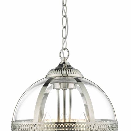 Där Lighting VAN0338 - Luster na reťazi VANESSA 3xE14/40W/230V lesklý chróm