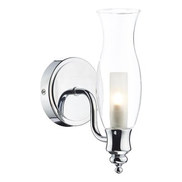 Där Lighting VES0750 - Kúpeľňové nástenné svietidlo VESTRY 1xG9/25W/230V IP44 lesklý chróm