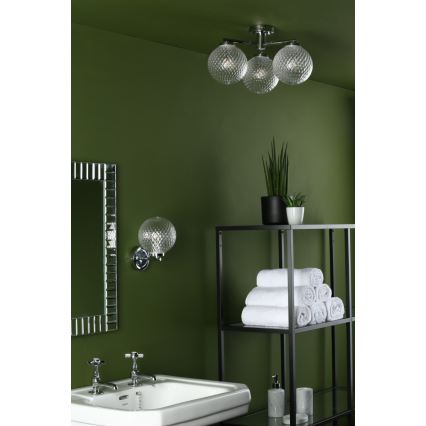 Där Lighting WAY0750 - Kúpeľňové nástenné svietidlo WAYNE 1xG9/3W/230V IP44 chróm