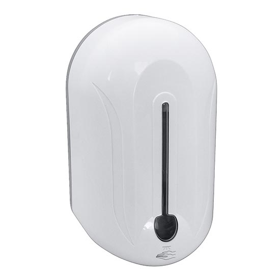 Dávkovač dezinfekcie 14x23,5 cm biely