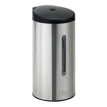 Dávkovač mydla 10,2x22 cm strieborný/biely