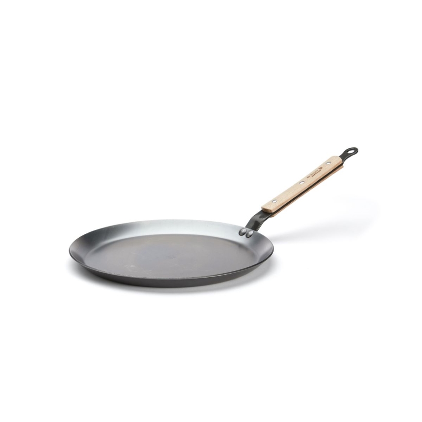 De Buyer 5715.26 - Panvica na palacinky MINERAL B BOIS 26 cm