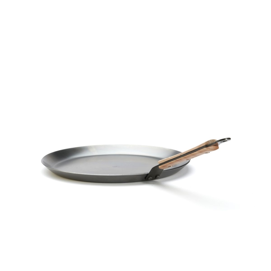 De Buyer 5715.26 - Panvica na palacinky MINERAL B BOIS 26 cm