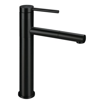 Deante BGE_N22K - Umývadlová batéria s vysúvacou sprškou ORA 30,9 cm čierna