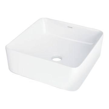 Deante CDJ_6U3S - Umývadlo na dosku JASMIN 34,5x34,5 cm keramika/biela