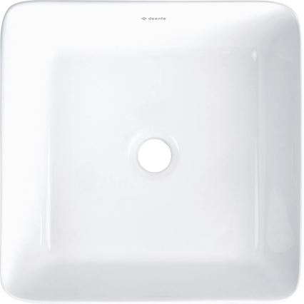 Deante CDJ_6U3S - Umývadlo na dosku JASMIN 34,5x34,5 cm keramika/biela