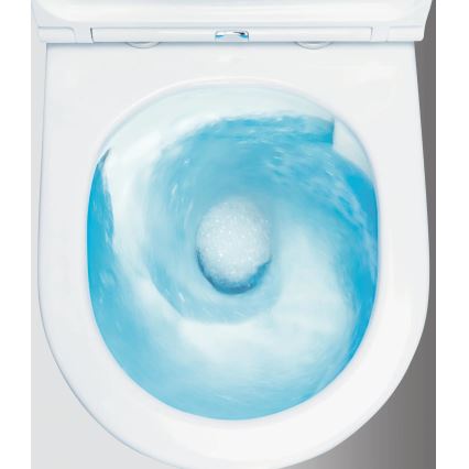 Deante CDJD6RPS - Stojacie WC s doskou JASMIN keramika/biela