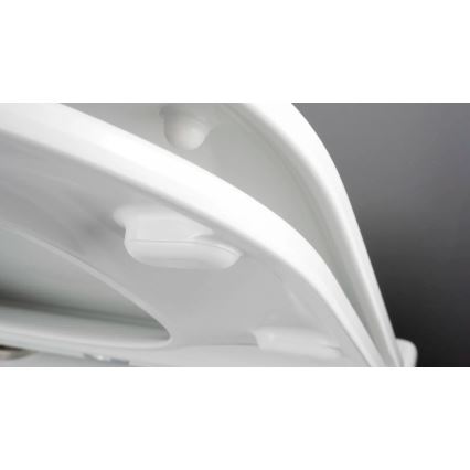 Deante CGRD6ZPW - Závesné WC s sedátkom SoftClose ROUND keramika/biela