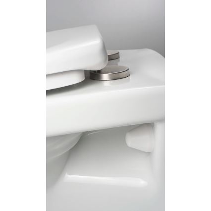 Deante CMOD6SPW - Závesné WC s doskou BORO keramika/biela