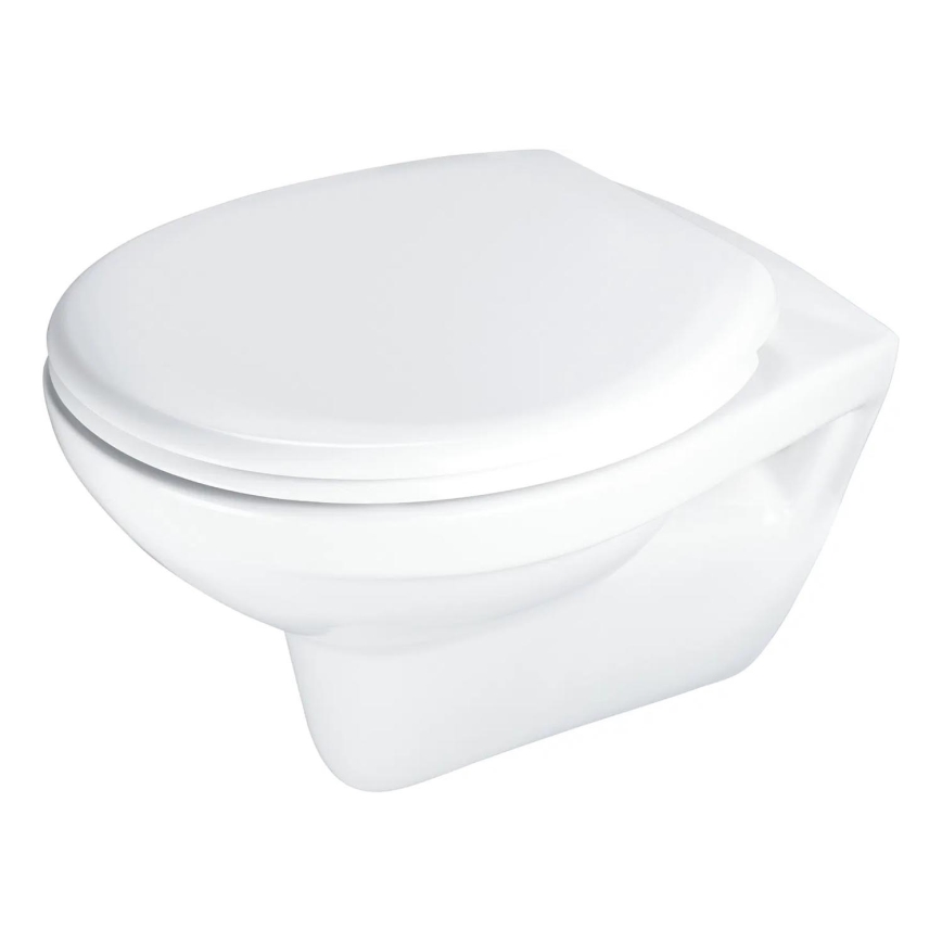 Deante CMOD6SPW - Závesné WC s doskou SoftClose BORO keramika/biela