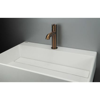 Deante CQR_AU6M - Umývadlo na dosku CORREO 40x60 cm granit/alabaster
