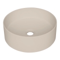 Deante CQS_5U4S - Umývadlo na dosku SILIA pr. 36 cm granit/béžová