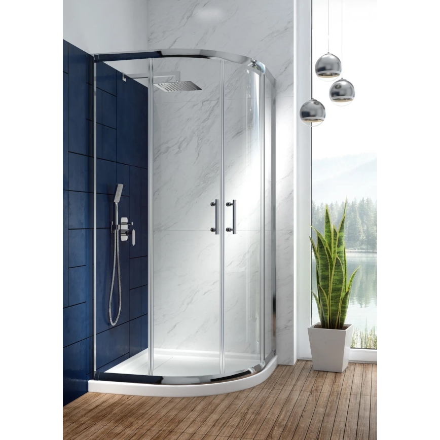 Deante NAC_09LP - Sprchová sada ALPINIA s podomietkovou batériou, lesklý chróm