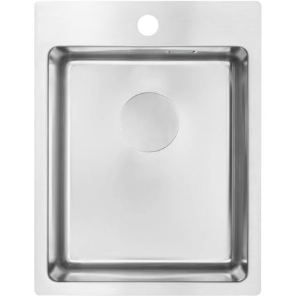 Deante ZPO_010E - Kuchynský drez OLFATO 50,5x39 cm kefovaná oceľ