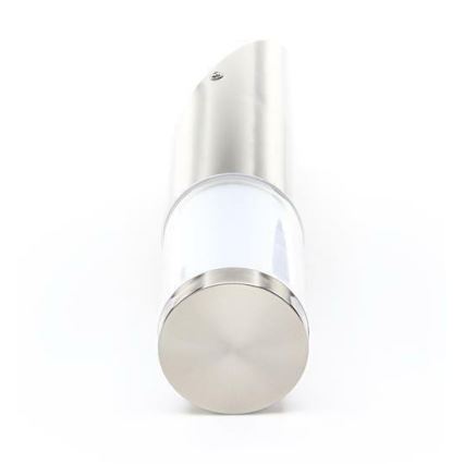 Deko-Light 731106 - Vonkajšie nástenné svietidlo PORRIMA 1xGU10/5W/230V IP44 matný chróm