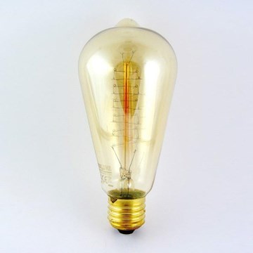 Dekoračná stmievateľná žiarovka VINTAGE ST64 E27/40W/230V Dekoračná stmievateľná žiarovka VINTAGE ST64 E27/40W/230V