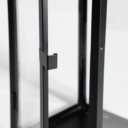 Dekoratívna lucerna 49 cm čierna