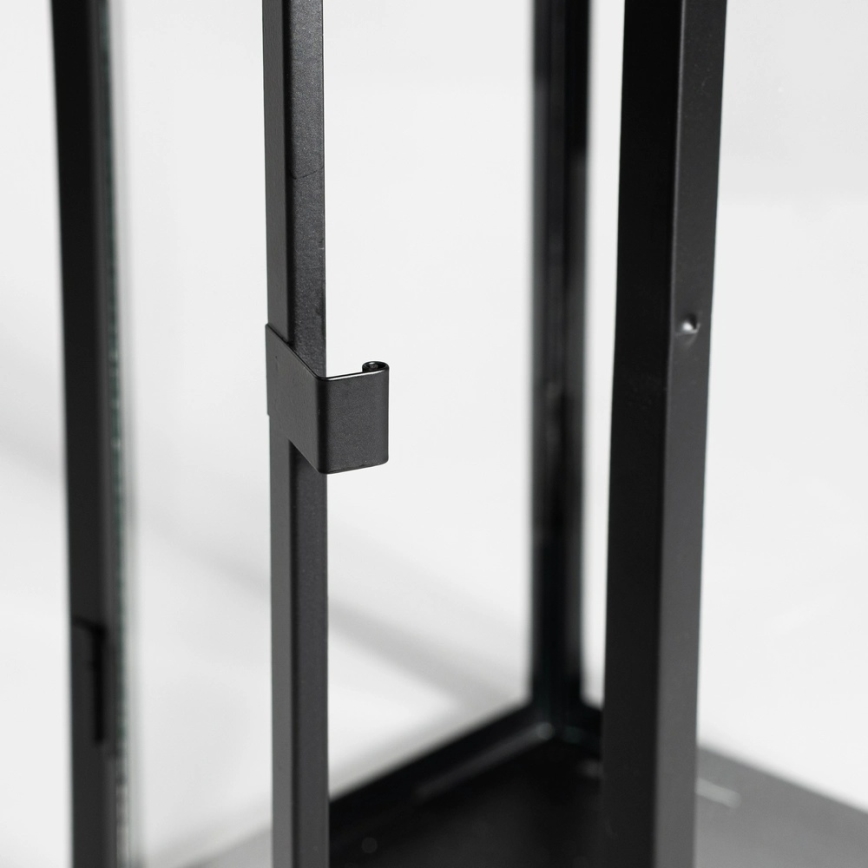 Dekoratívna lucerna 49 cm čierna