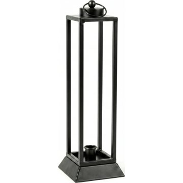 Dekoratívna lucerna HALL 39,5 cm čierna