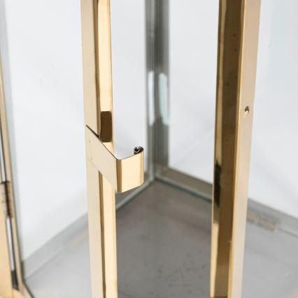 Dekoratívna lucerna TOWER 49 cm zlatá