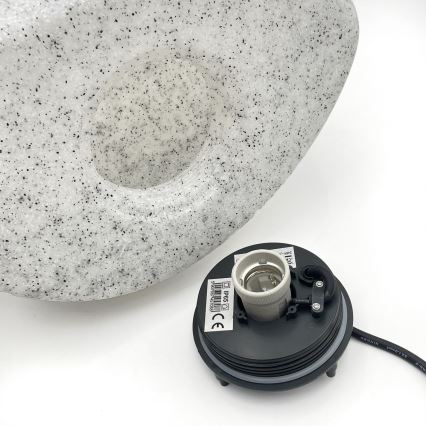 Dekoratívne vonkajšie svietidlo LUMISTONE 1xE27/15W/230V IP65 priemer 38 cm