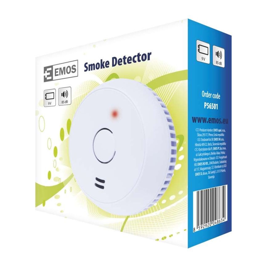 Detektor dymu 1x9V