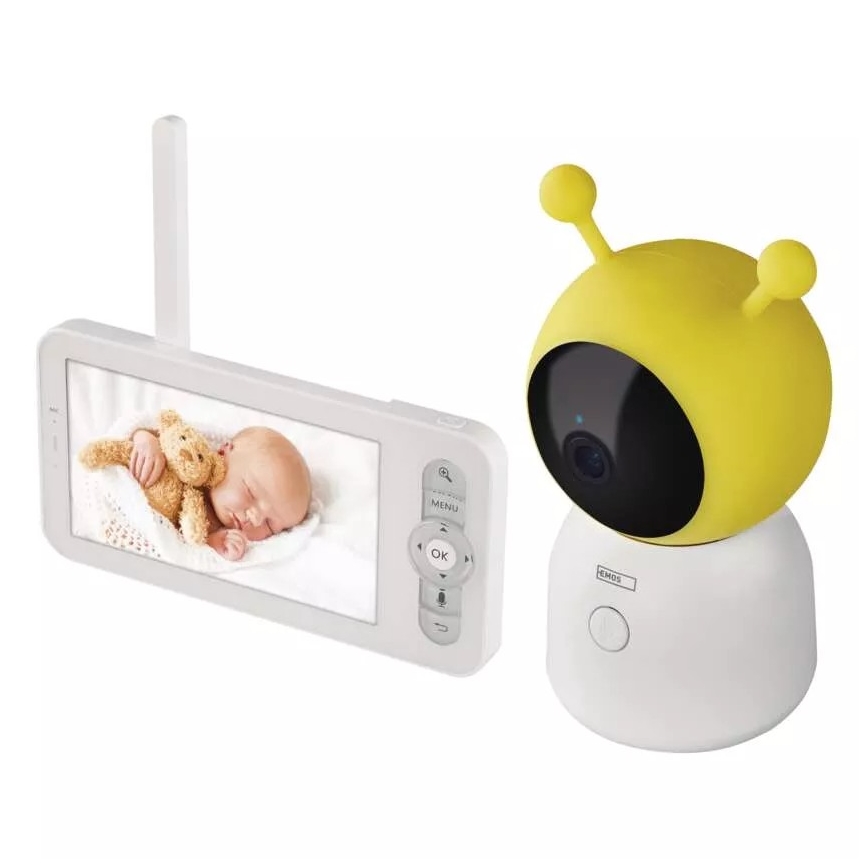 Detská pestúnka s monitorom GoSmart 5V Wi-Fi Tuya