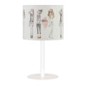 Detská stolná lampa GIRLS VIBES 1xE27/60W/230V, priemer 18 cm, pre dievčatá