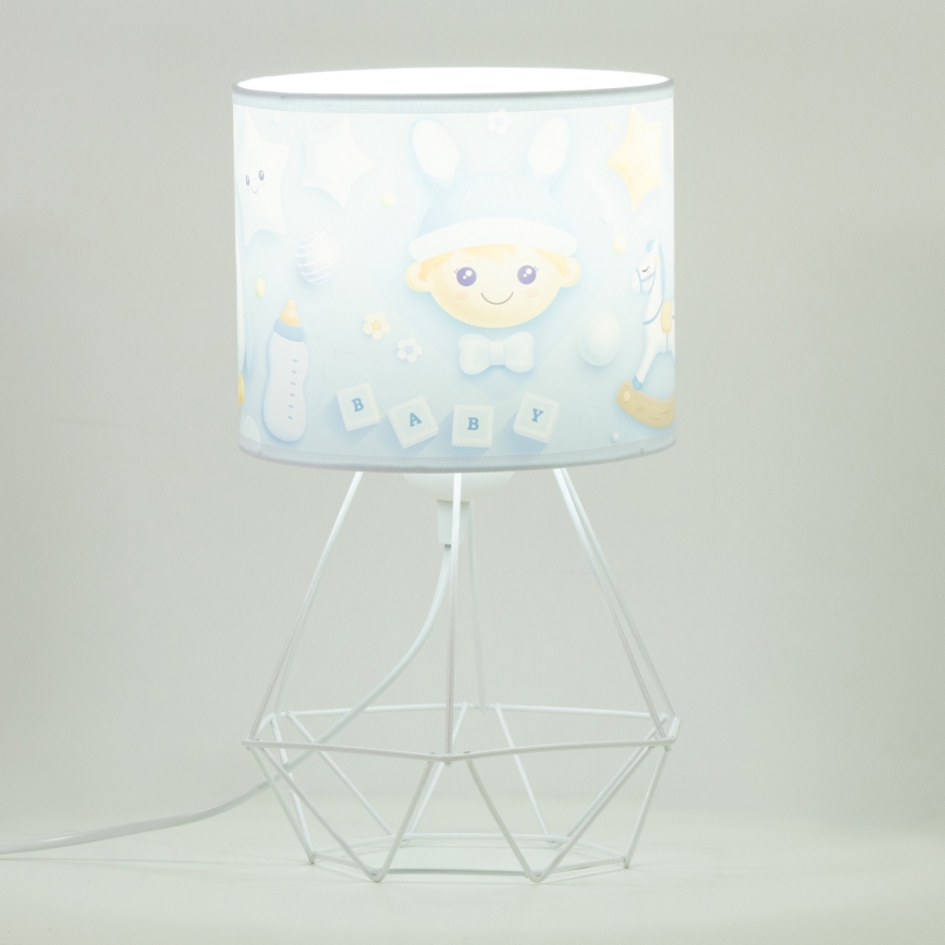 Detská stolná lampa KIDS ROOM 1xE27/60W/230V pr. 18 cm kozmonaut