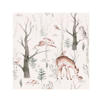 Detská stolná lampa KIDS ROOM 1xE27/60W/230V pr. 18 cm zvieratká