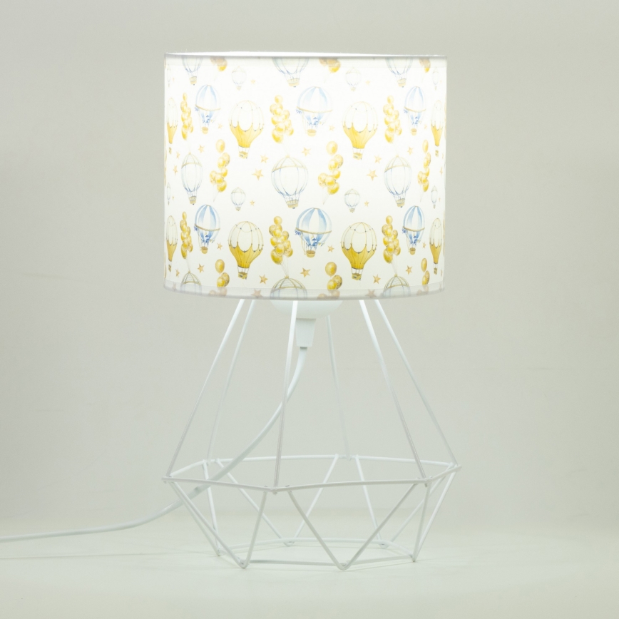 Detská stolná lampa KIDS ROOM 1xE27/60W/230V priemer 18 cm balóniky