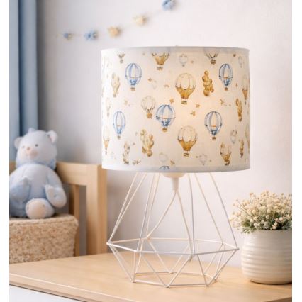 Detská stolná lampa KIDS ROOM 1xE27/60W/230V priemer 18 cm balóniky