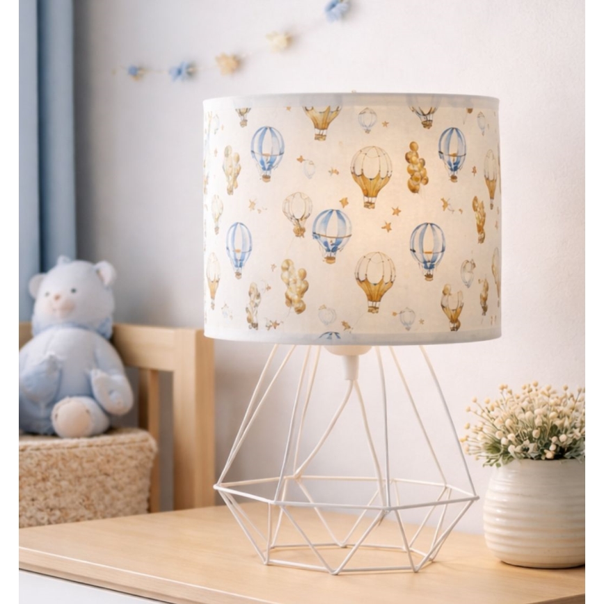 Detská stolná lampa KIDS ROOM 1xE27/60W/230V priemer 18 cm balóniky
