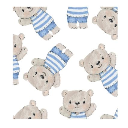 Detská stolná lampa KIDS ROOM 1xE27/60W/230V, priemer 18 cm, medvedík