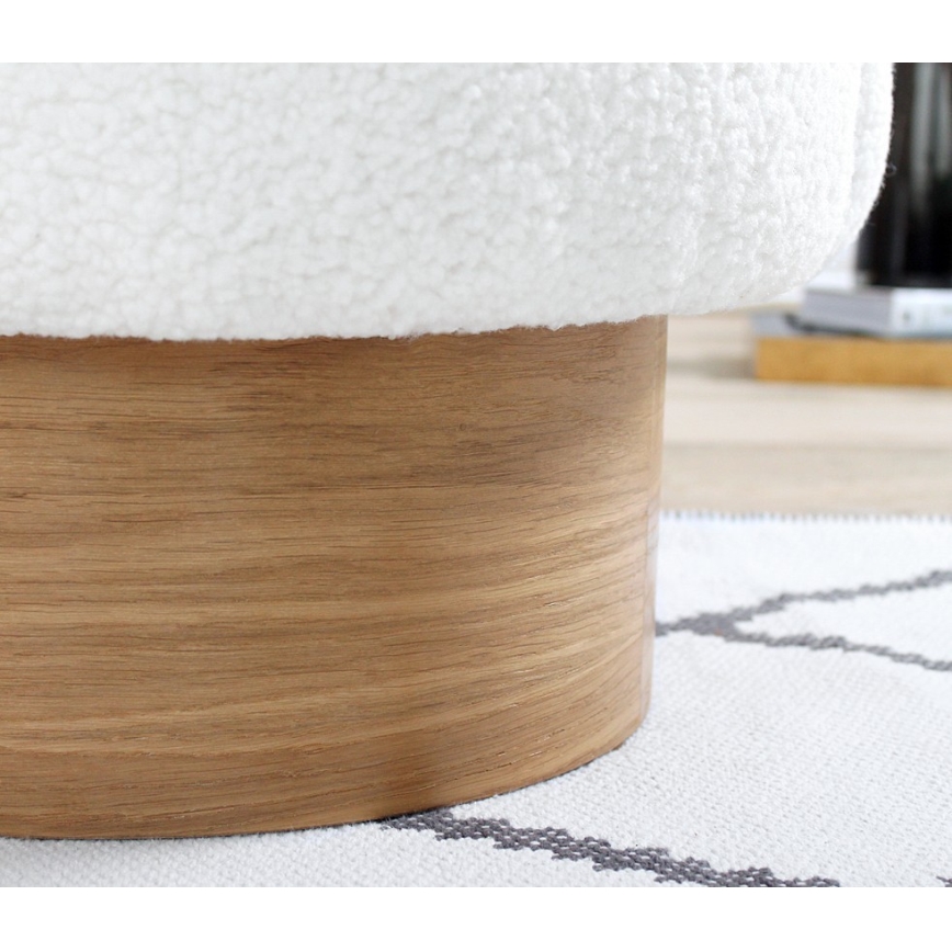 Detské kresielko RIKI 40x47 cm biele