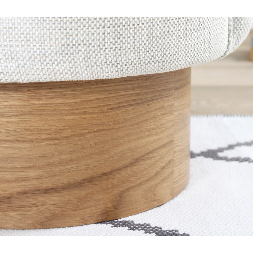 Detské kreslo RIKI 40x47 cm svetlošedé