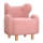 Detské kreslo TOBI ružové