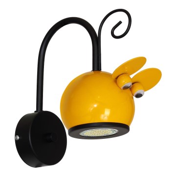 Detské nástenné svietidlo MOUSE 1xGU10/40W/230V Detské nástenné svietidlo MOUSE 1xGU10/40W/230V